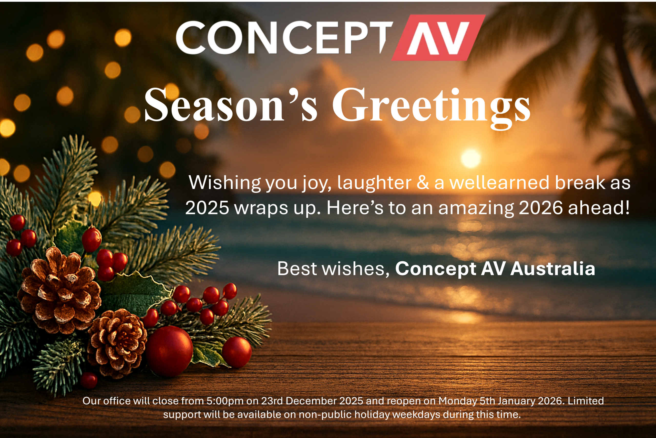 Happy Holidays - Concept AV