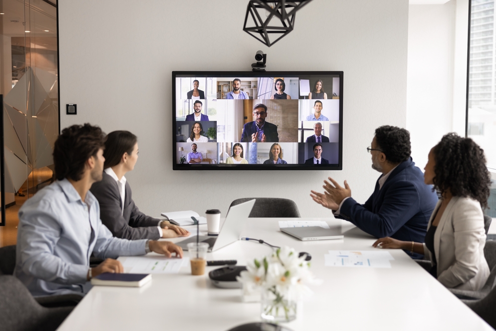 Outdated meeting room technology